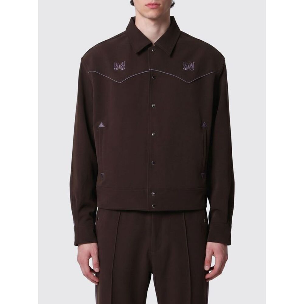 Needles Jacket Men Brown